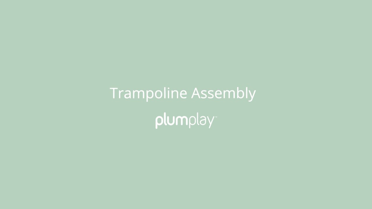 Adding the Jumping Mat and Springs to the Fun Trampoline | Plum Play