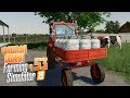 Первая партия молока, размели вмиг! - ч53 Farming Simulator 19