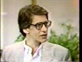 David Cronnenberg : Lifetime Interview 1986 (The Fly)