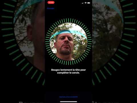 iPhone X : configuration Face ID