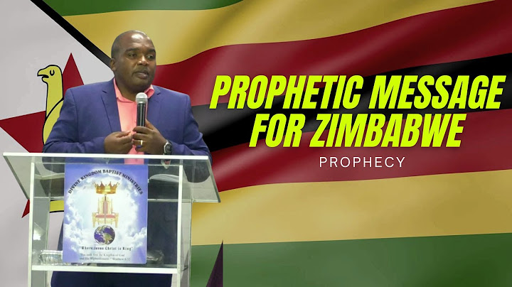 Pray for the Health of Zimbabwe's Leaders - Prophecy