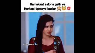 Masum Klip Ramakant Salona Gelir Ve Herkesi Öpmeye Başlar