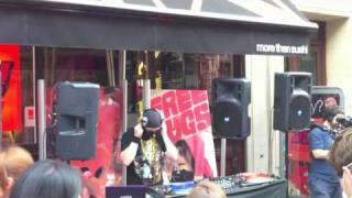 Jaguar Skills @ Yo Sushi 29/07/10 London Great Portland Street