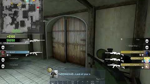 CSGO - Gand1 FASTT 4k Awp clutch #de_dust2