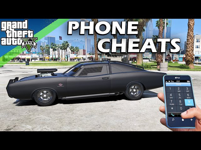 List of all GTA 5 phone cheat codes