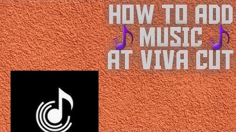 HOW TO ADD MUSIC ON VIVA CUT