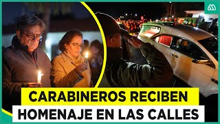 Homenaje ciudadano: Miles de personas despiden en las calles a los carabineros de Cañete