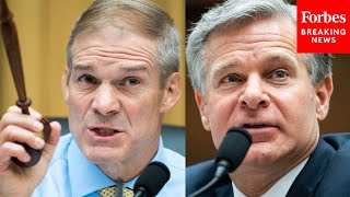 Jim Jordan Asks FBI's Wray Point Blank About Investigation Into Cocaine In White House