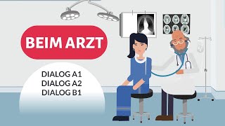 Deutsch lernen A1-A2-B1| Dialog | beim Arzt | Learn German A1 | At the Doctor | Die Untersuchung |