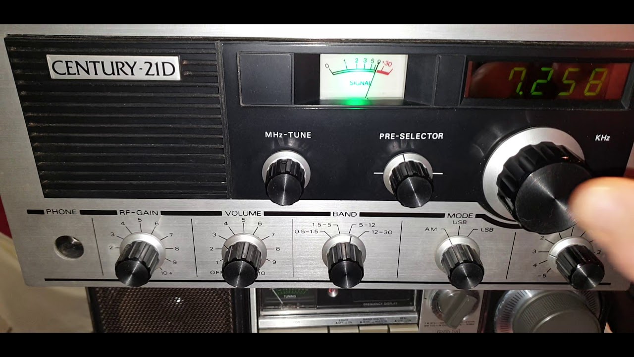 HAM Century 21D with Degen-31MS Active Loop first Test