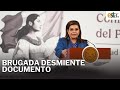 Desmiente Brugada autenticidad de supuesto PGD