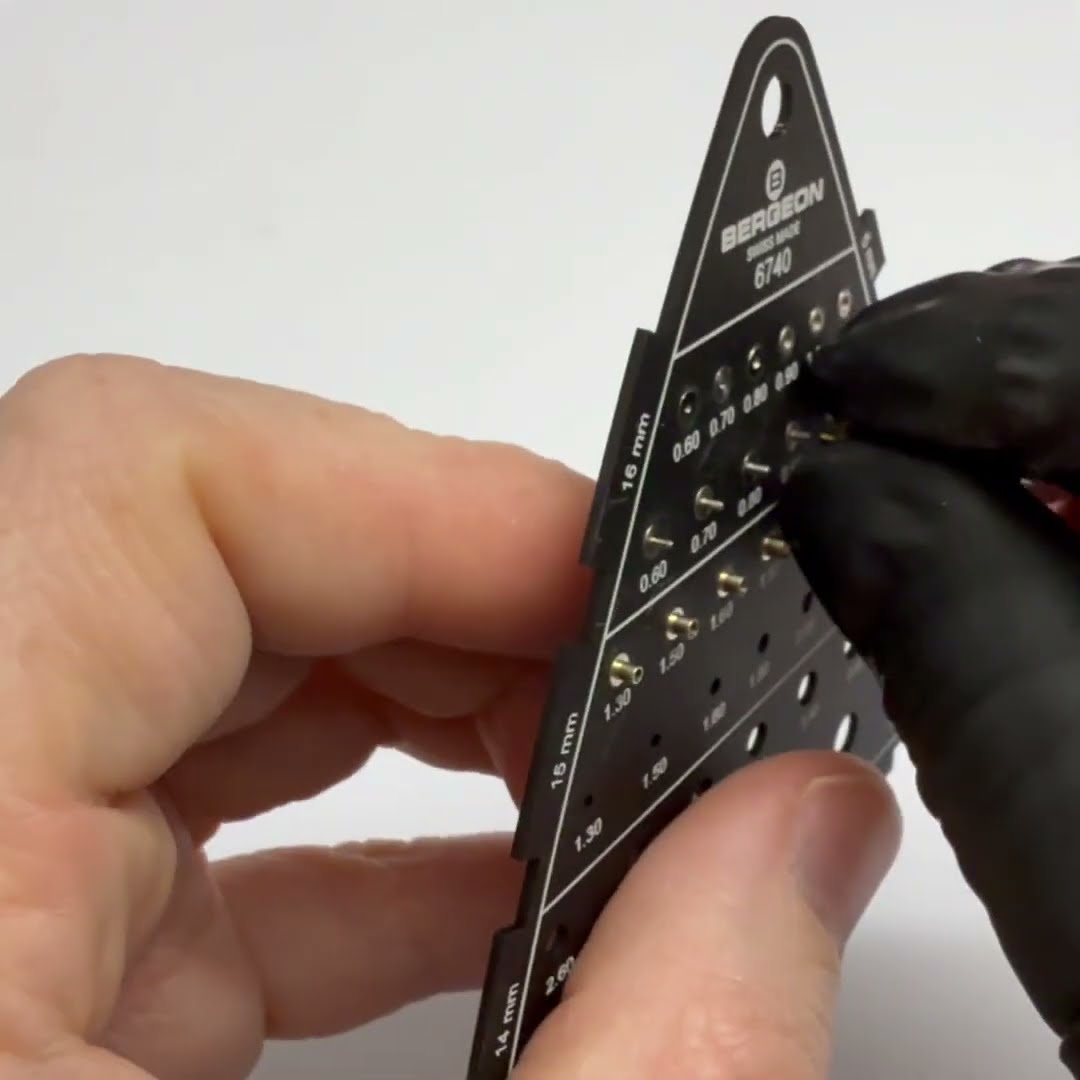 Bergeon 6740 Calibro Della Corona, Strumento Di Misurazione - Foto 5