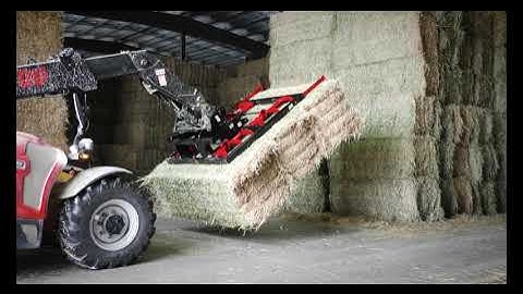 HLA Attachments - Hydraulic Bale Claw