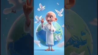 Gandhi Jayanti ka new story | hindi cartoon story | #shorts