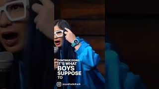 That’s what boys are supposed to do! #standupcomedy #comedyshorts