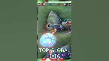 TOP GLOBAL IXIA MOBILE LEGENDS By : UNDERPOOL #shorts  #mlbb #ml #topglobal