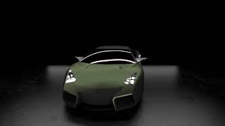 Lamborghini Reventón 3D model showcase
