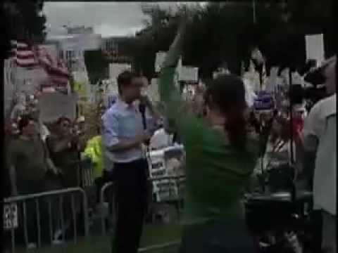 Fox News Producer Heidi Noonan Rallying 9/12 Crowd...