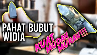 MEMBUAT PAHAT BUBUT WIDIA | KUAT PRESISI DAN MURAH