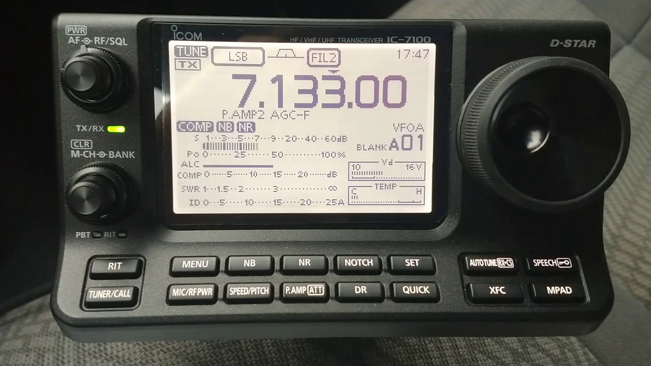 icom ic 7100 mods