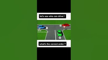 HINT: Straight going traffic have right-of-way & Yield sign means, wait until you get Safe gap #bc