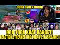 RRQ TORA KUAT BANGET! SORA DYREN NGERI! Reaction Streamer RRQ TORA VS TEAM FLASH MPL MY GAME 1