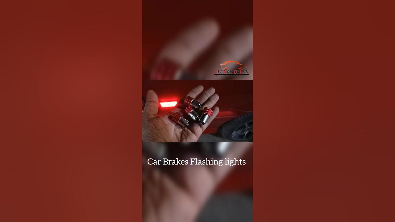 Car Brakes Flashing LEDs in Bangladesh automobile carlighting YouTube