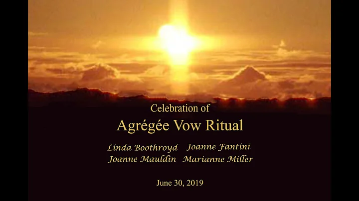 2019 Agregees Vow Ritual