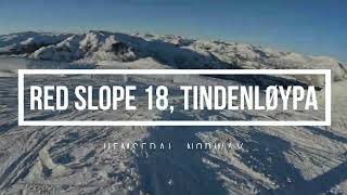 Hemsedal Red Slope 18, Tindenløypa
