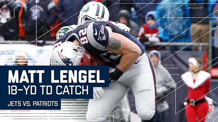 Tom Brady Tosses a Big TD to His TE Matt Lengel | ...