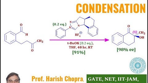 Benzoin Condensation | Prepare for GATE, NET