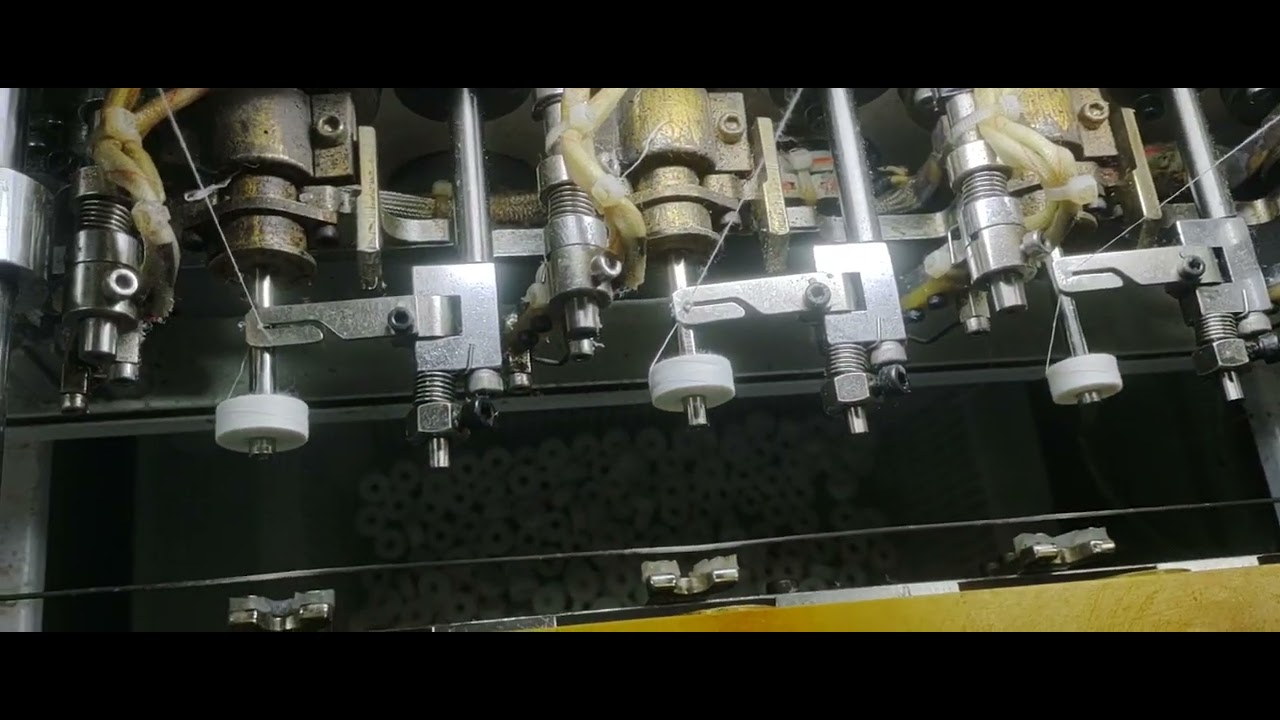 Bobbin winding Machine - YouTube