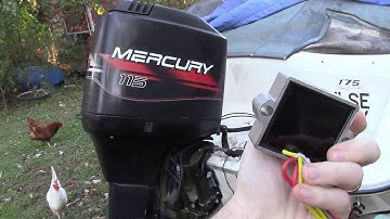 Replacing the Voltage Regulator on a 1996 Mercury 115 HP Outboard  815279-3