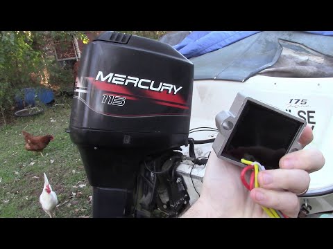 Replacing the Voltage Regulator on a 1996 Mercury 115 HP Outboard  815279-3