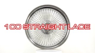 LUXOR 100 STRAIGHT LACE CHROME (17,18,20 inch)