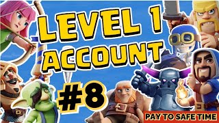LV1 ACCOUNT in CLASH QUEST #8 | RED HOT HEIGHTS (Island 11) done and Islands 8+9 ALL 3-STAR!