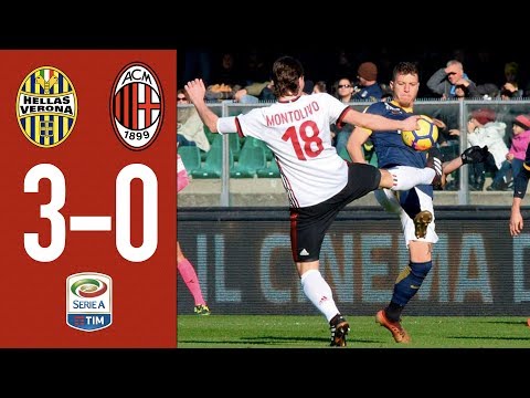 AC Milan take three steps back: Verona win 3-0