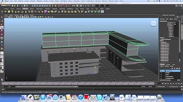Maya modeling Tutorial - modeling a Kitchen part 7