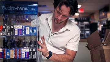 ASMR Roleplay: Sorting 100+ Vacuum Tubes While You Shop (JJ, Mullard, Tung-Sol, EHX)