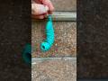 Cute 3D Printed worm Keychain