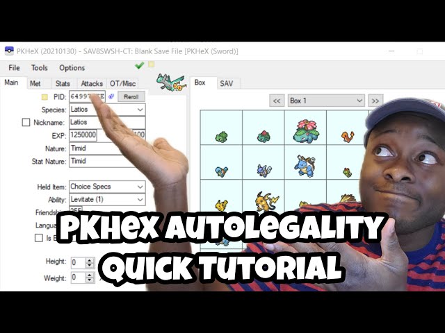 Getting Started with Auto Legality Mod · architdate/PKHeX-Plugins Wiki ·  GitHub