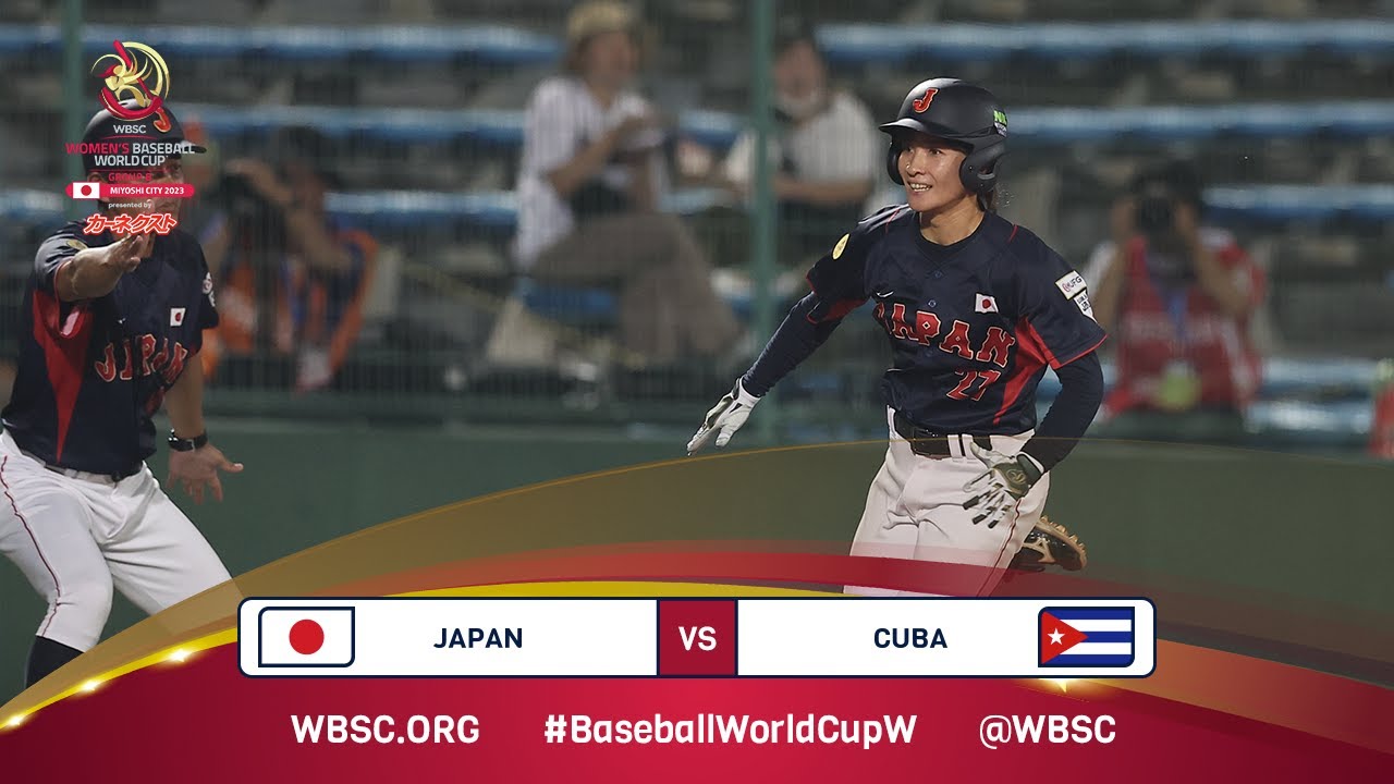 HIGHLIGHTS – Game 15 – Japan vs. Cuba - IX WBSC Women’s Baseball World Cup 2023 - Group B