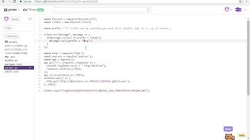 Giving your Discord Bot a Prefix and Game to Play!
