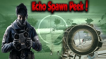 The NEW way to spawn peek (ECHO DRONE) | Rainbow Six Siege