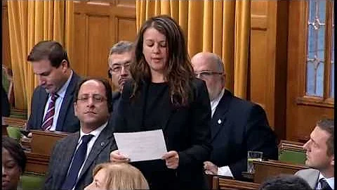 MP Julie Dzerowicz question to Minister Garneau about Greener Transportation