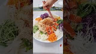 Homemade Fresh Yee Sang Part 2 by Home Cooking with Somjit 746 views 2 months ago 1 minute, 31 seconds