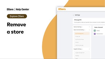 Explore DSers - Remove a store - WooCommerce - DSers