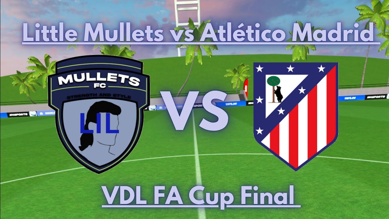 Little Mullets vs Atlético Madrid [VDL FA Cup Final] - YouTube