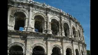 Arles: Theatre Antique And Amphitheatre. Nimes: Place Des Arenes.