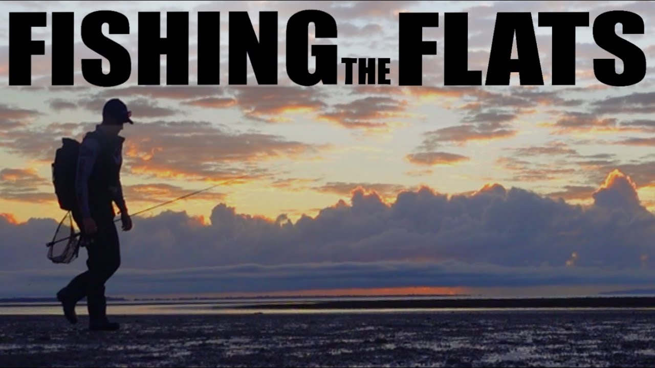 LAND BASED FISHING on the FLATS | sand flats fishing for FLATHEAD